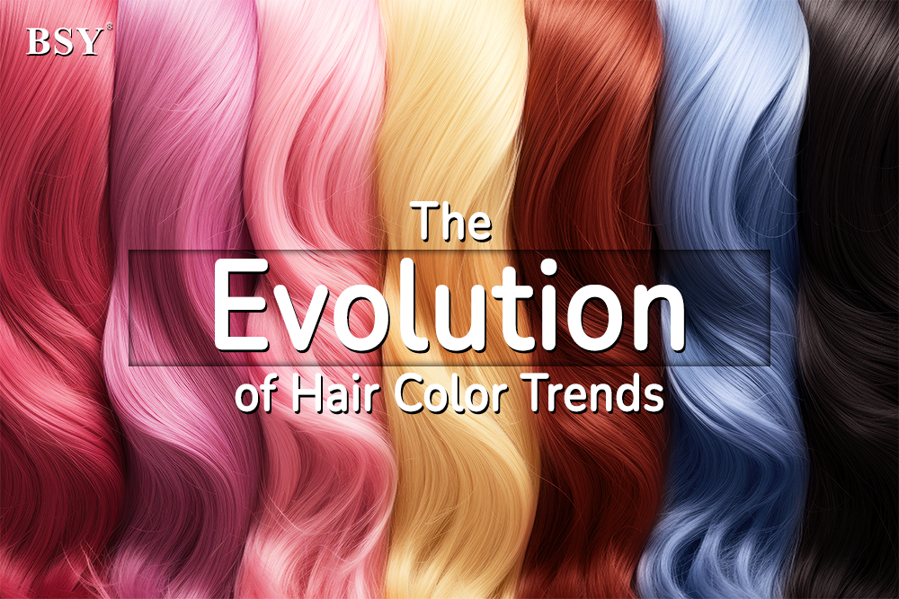 The Evolution of Hair Color Trends