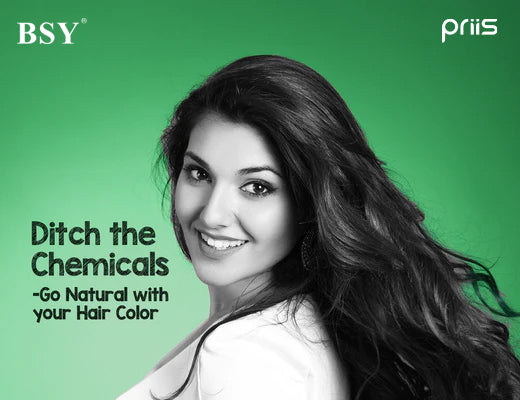 Ditch the Chemicals - Go natural with your Hair Color