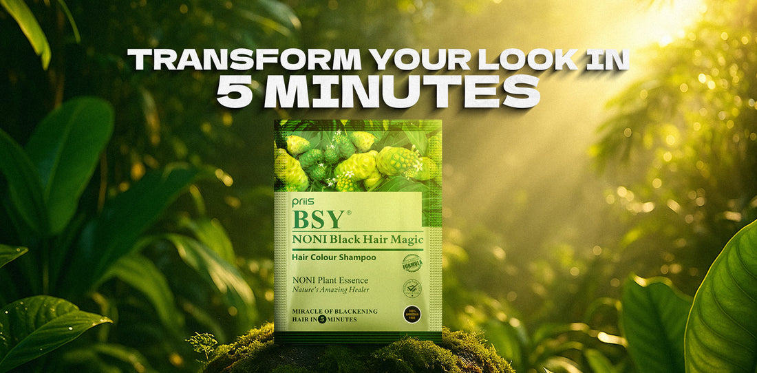 instant hair colour shampoo