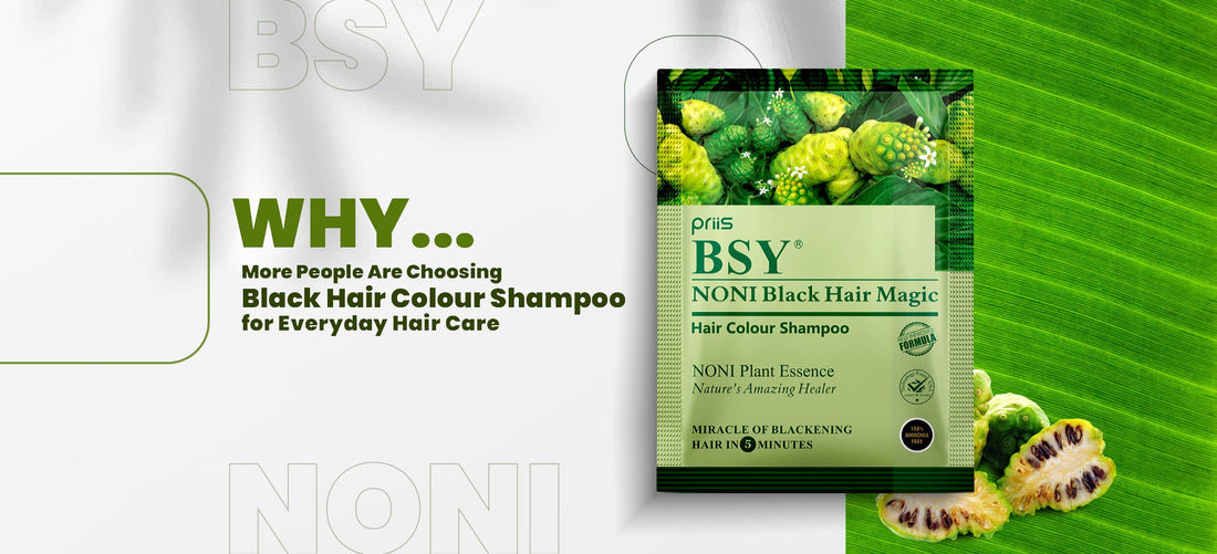 Why More People Are Choosing Black Hair Colour Shampoo for Everyday Hair Care