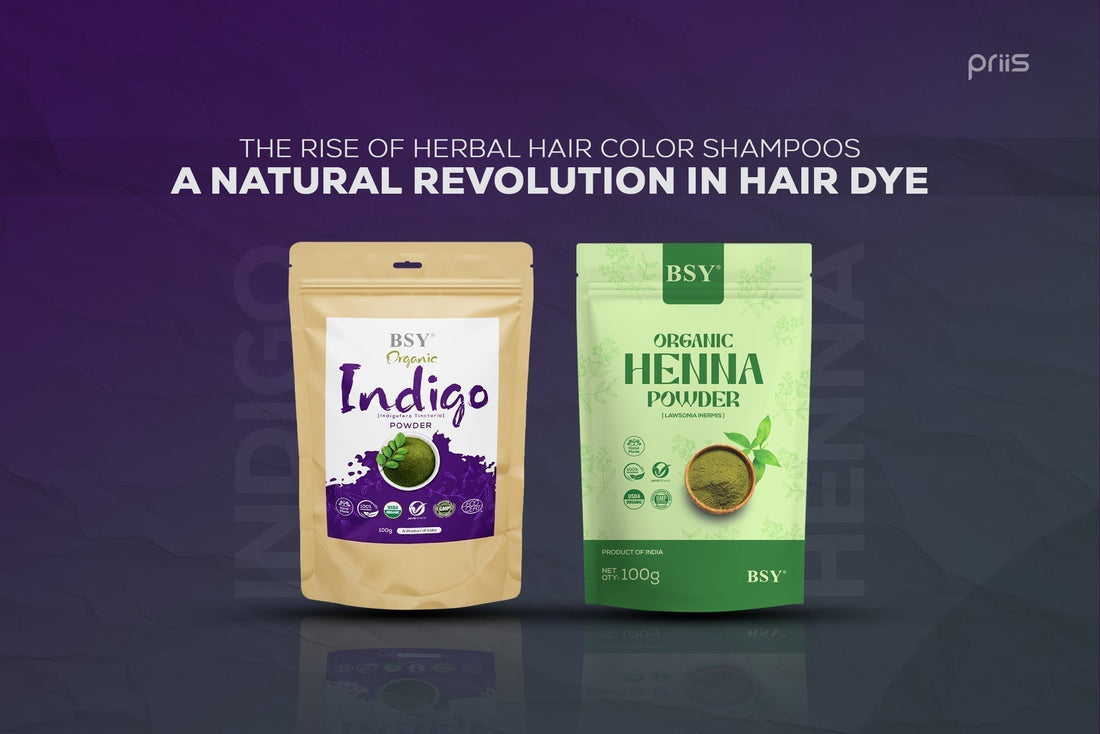 Herbal Hair Colour Shampoos: Are They the Future of Hair Dye?