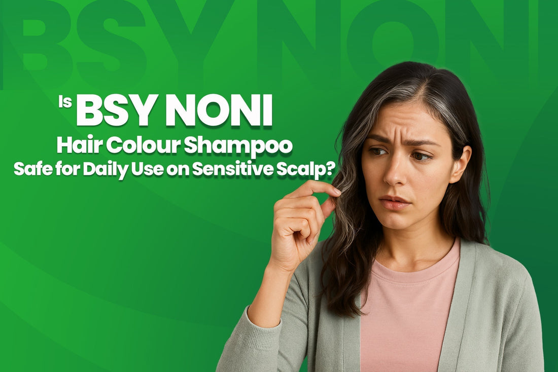 Is BSY Hair Colour Shampoo Safe for Daily Use on Sensitive Scalp