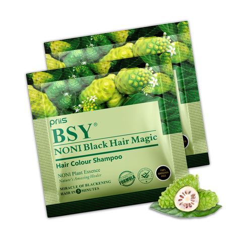 BSY Noni Black Hair Magic 12ml Packs