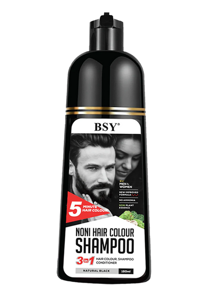 BSY Noni Black Hair Magic 20ml (Natural Black Colour) - 2