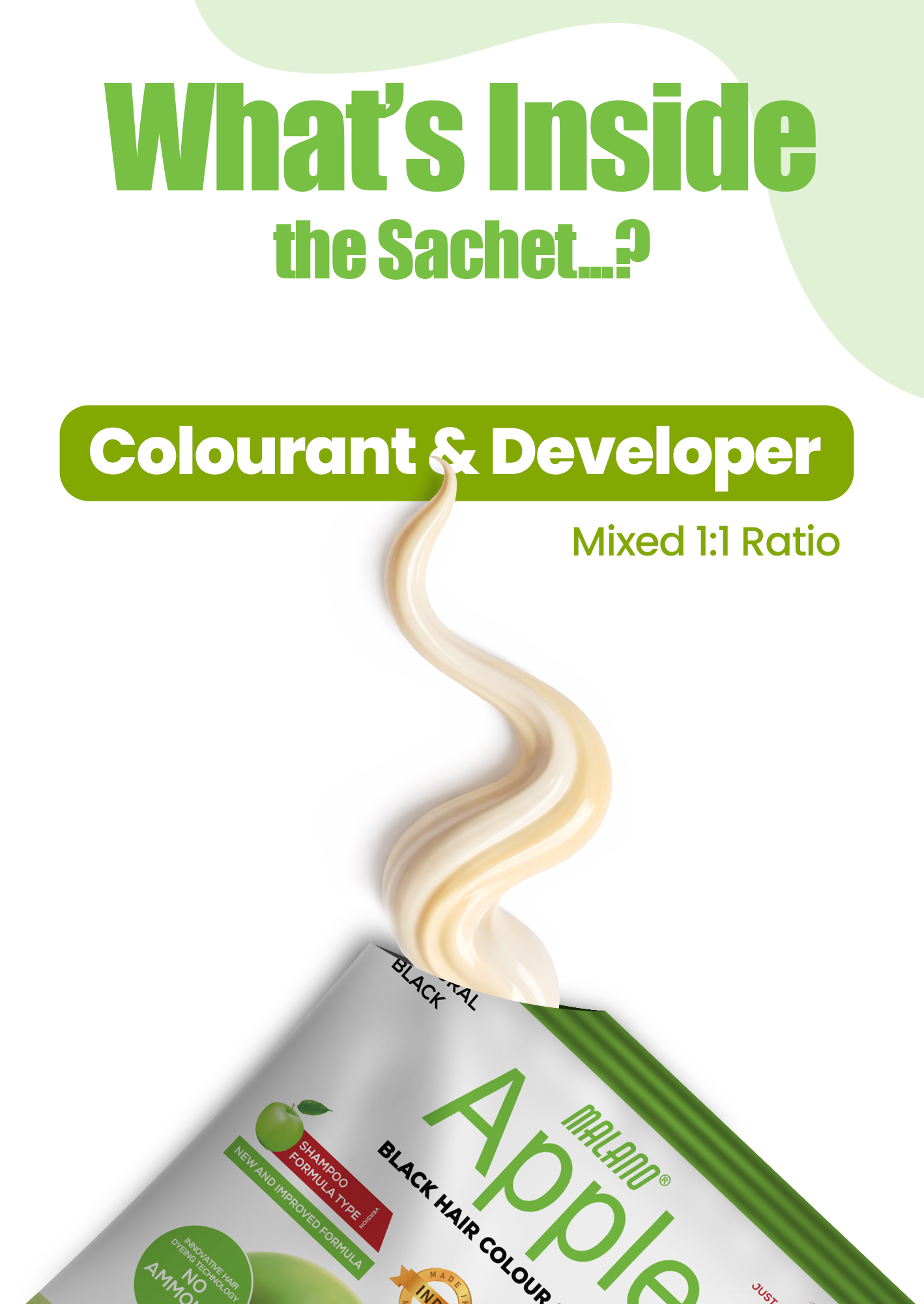 Malano Apple Hair Colour Shampoo