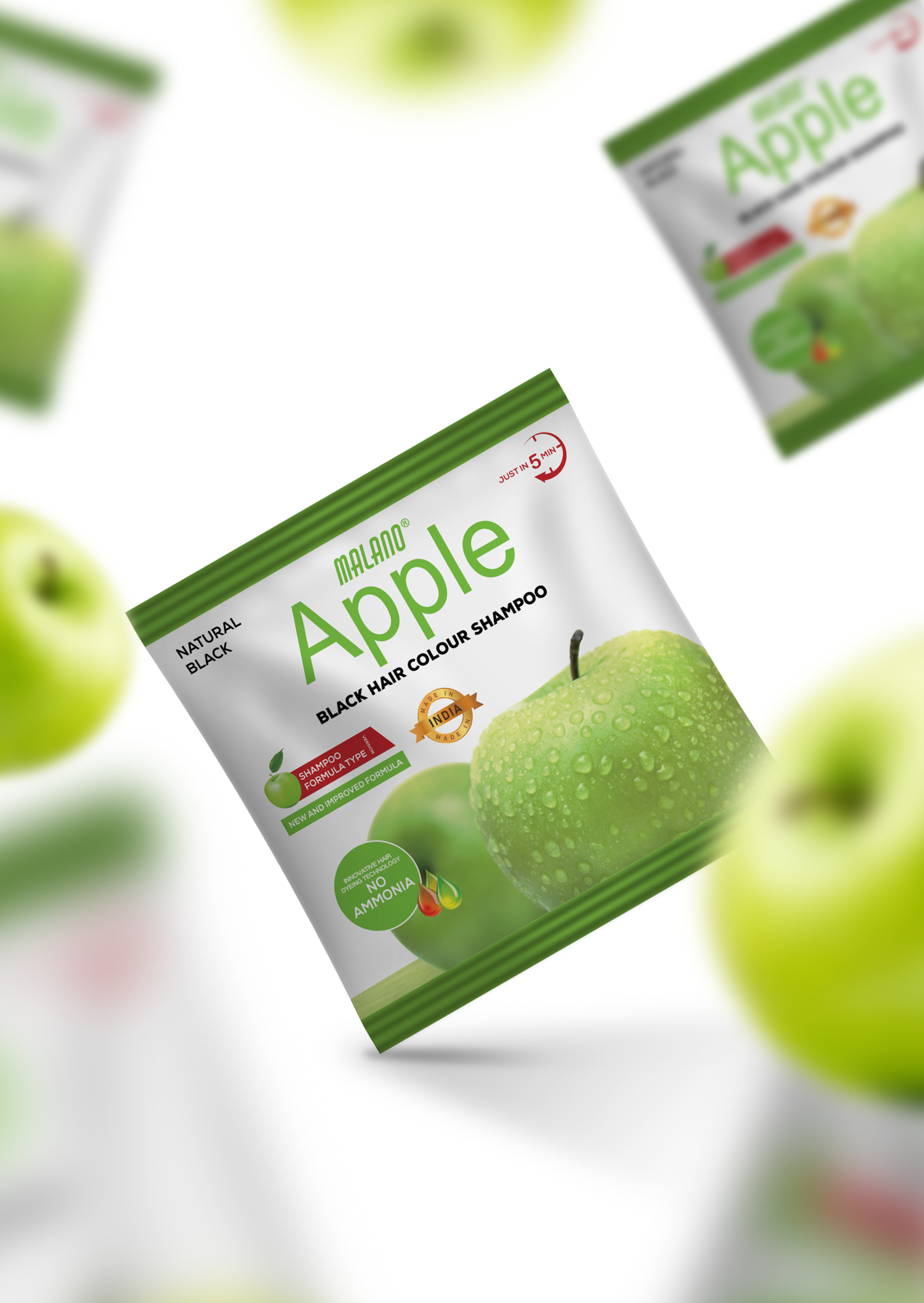 Malano Apple Hair Colour Shampoo