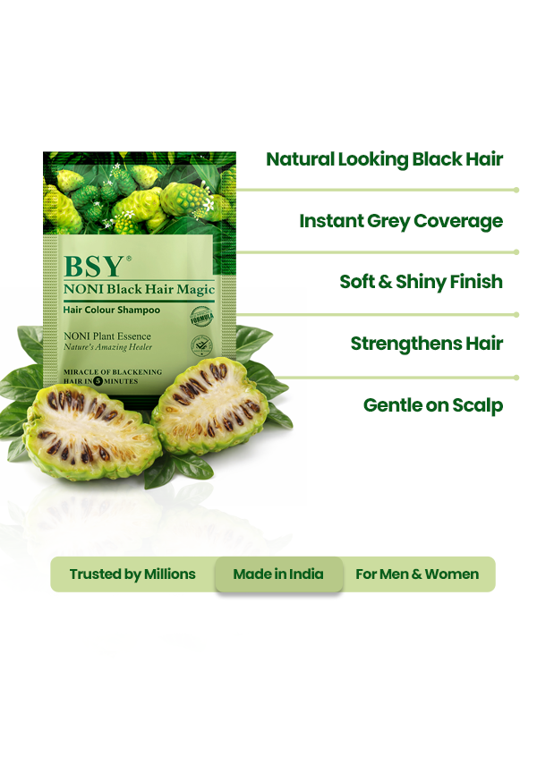 BSY Noni Black Hair Magic 20ml (Natural Black Colour)