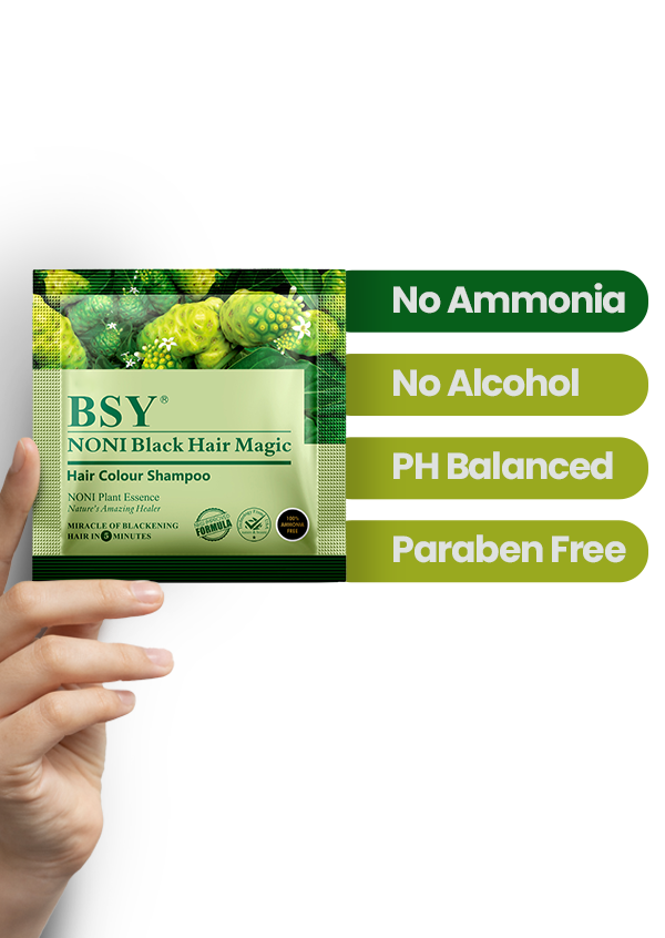 BSY Noni Black Hair Magic 12ml (Natural Black Colour)