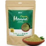 BSY Organic Henna powder for Hair colour - 227g (Pack of 1), Natural henna powder, Hair Care Powder, Mehandi Powder