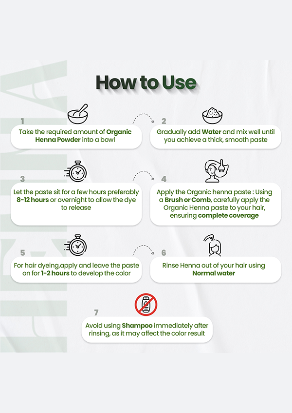 BSY Organic Henna powder