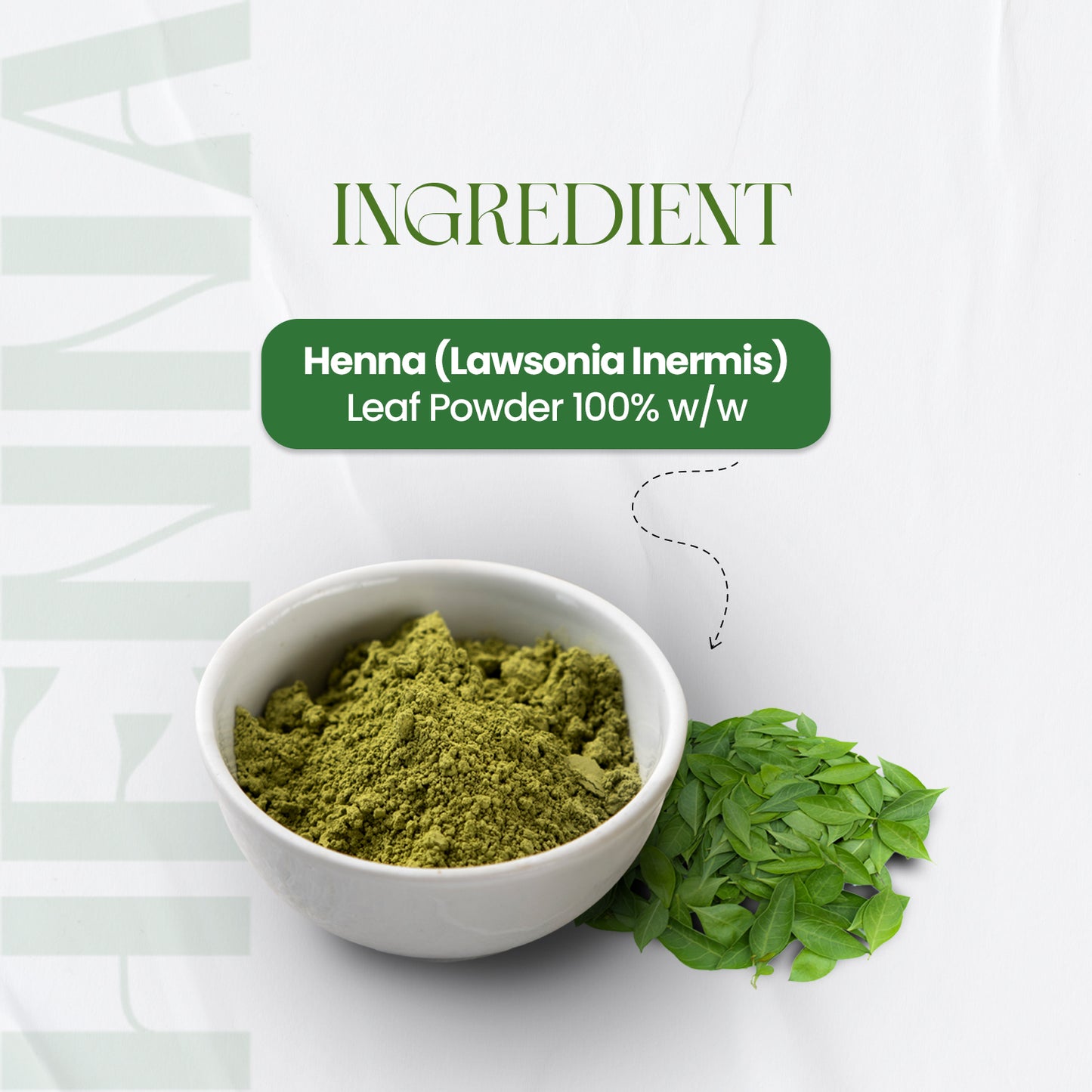 BSY 100% Organic Henna Powder For Hair Color, Natural Henna Powder, Hair Care Powder, Chemical-Free For Hair Health, USDA & GMP Certified, 100g (Pack of 1)