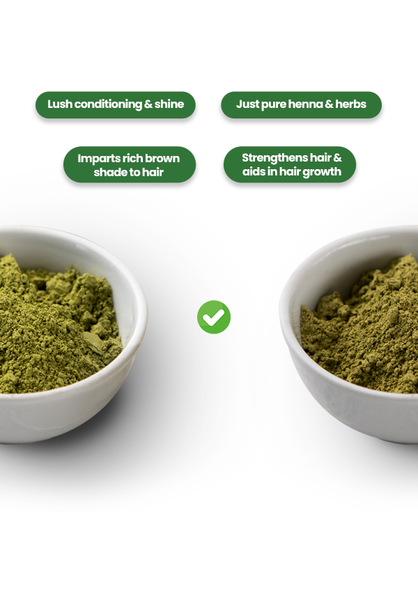 BSY Organic Indigo and Henna Powder Combo