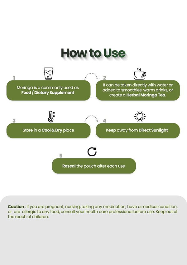 BSY Organic Moringa Powder
